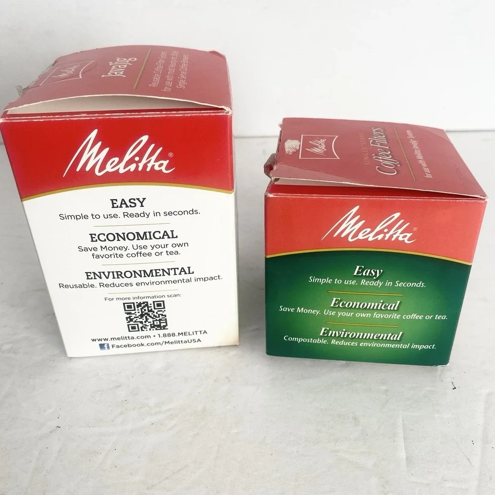 Melitta JavaJig Replacement Filters, 60 Count & 2 reasonable cups Keurig‎